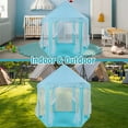 thumbnail image 5 of LELINTA Princess Fairy Tale Castle Play Tent,Portable Fun Perfect Hexagon Playhouse Toys(Large Play Tent,Pink/Blue), 5 of 8