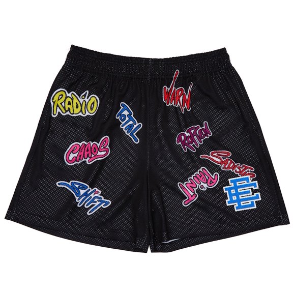 Eric Emanuel Men's x Matty Boy EE Shorts Black/Blue, from StockX