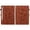 Brown, variant on Case for Samsung Galaxy Tab S9/S8/S7, Flower Pattern PU Leather Multi-Angle Viewing Stand Shockproof Flip Case with Card Slot, Magnetic Clasp, Pencil Slot, for Galaxy Tab S9/S8/S7, Brown
