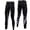 Grey, variant on Leggings for Men's Sports Basketball High Elastic Compression Pants for Running Training Fitness - Performance Gymwear