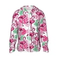 thumbnail image 2 of Lsque Flamingo UPF 50+ Lightweight Sun Protection Men's Women's Long Sleeve Shirt, Hoodie Performance -Large, 2 of 9