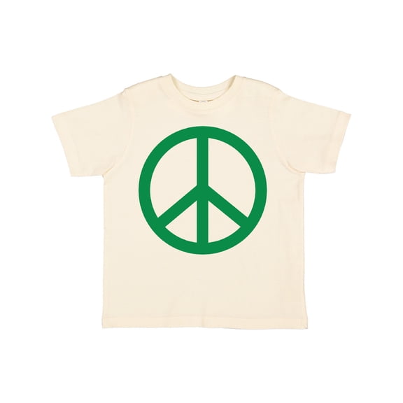Inktastic Green Symbol Peace Sign Boys or Girls Toddler T-Shirt