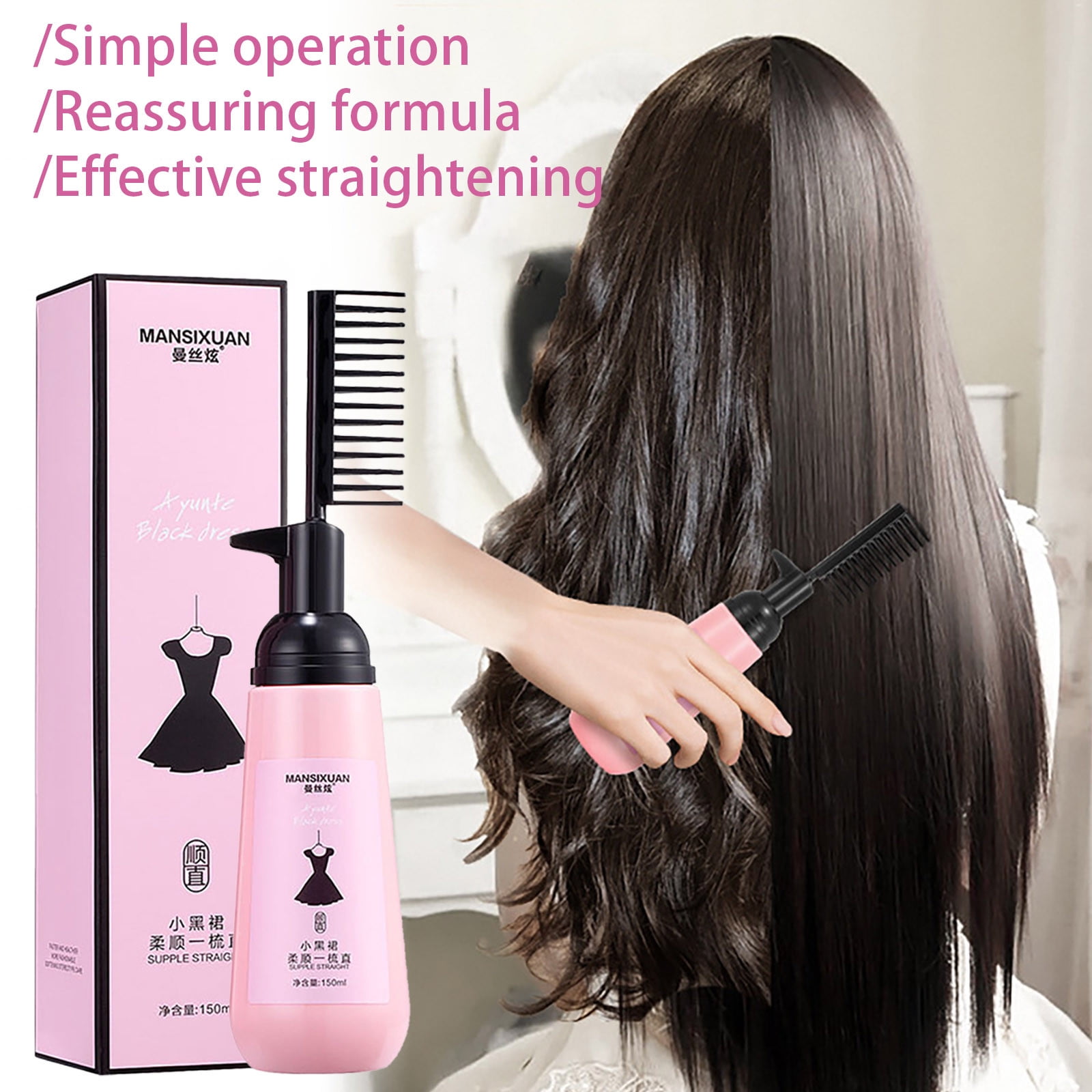 Hair cream to straighten hair sales