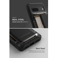 thumbnail image 3 of VRS Design Phone Case for Google Pixel 7, [Damda Glide Pro] Sturdy Semi Auto Card [4 Cards] Wallet Phone Case (Groove Black), 3 of 9