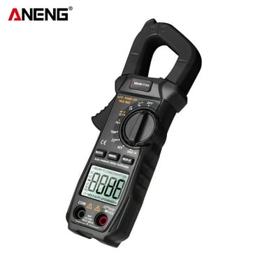 HoldPeak Digital LCD Clamp Meter – DC/AC Current, 6000 Counts, True RMS, CAT IV