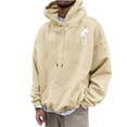 thumbnail image 2 of Sudadera con capucha para hombre, sudadera con capucha con letras estampadas, jersey de manga larga, sudadera con capucha para hombre, abrigo de poliéster, 2 of 4