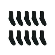 Hanes Women's Cool Comfort Crew Socks, 10-Pair Value Pack