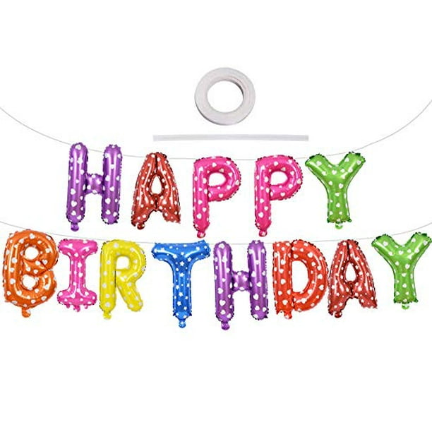 Black Happy Birthday Sign Banner Balloons 16 Inch Mylar Foil Letters Balloons Banner Reusable Ecofriendly Material For Birthday Decorations And Party Supplies Black Walmart Com Walmart Com Black Happy Birthday Sign Banner Balloons 16 Inch Mylar Foil Letters Balloons Banner Reusable Ecofriendly Material For Birthday Decorations And Party Supplies Black Walmart Com Walmart Com
