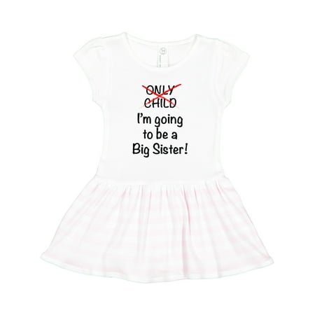 

Inktastic I m Going to Be a Big Sister! Gift Toddler Girl Dress