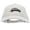 White, variant on Classic Bug Car Embroidered Washed Solid Pigment Dyed Cotton Twill Brass Buckle Cap - Black OSFM