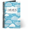 Cafepress Personalized Clouds Blue Journ