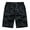 Black, variant on Munlar Mens Shorts,Fashion Men's Pocket Zipper Buttons Print Leisure Time Tooling Short Pants