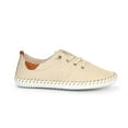thumbnail image 3 of Lunar Womens St Ives Leather Sneakers, 3 of 5