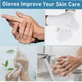 thumbnail image 4 of Cotton Gloves, 12 Pairs White Gloves for Eczema and Dry Hands - Breathable Work Glove Liners, SPA Gloves, Soft Jewelry Inspection Gloves, Stretchy Fit Cotton Cloth Gloves for Most Women, 4 of 5