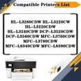 thumbnail image 2 of TN-269 TN269 Toner Cartridges Compatible for Brother HL-L3280CDW HL-L3220CW HL-L3220CDW HL-L3240CDW DCP-L3520CDW DCP-L3560CDW MFC-L3760CDW Printers, 2 of 7