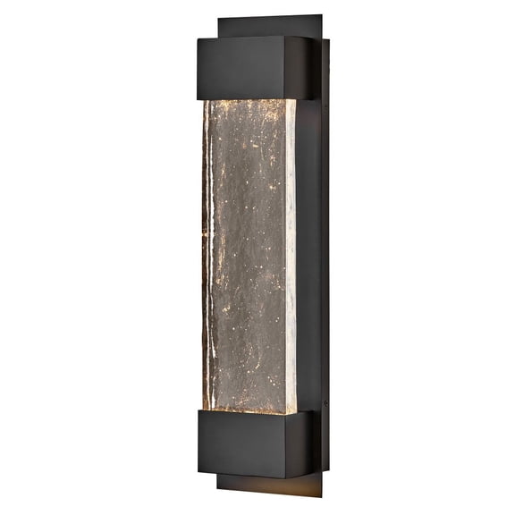 10595BK Hinkley Lighting Rune - 18W LED Large Outdoor Wall Lantern-24 Inches Tall and 6.25 Inches Wide