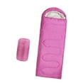 thumbnail image 3 of S SERENABLE Envelope Sleeping Bag Comfortable Sleeping Bag for Climbing Summer Emergency Rose red, 3 of 9