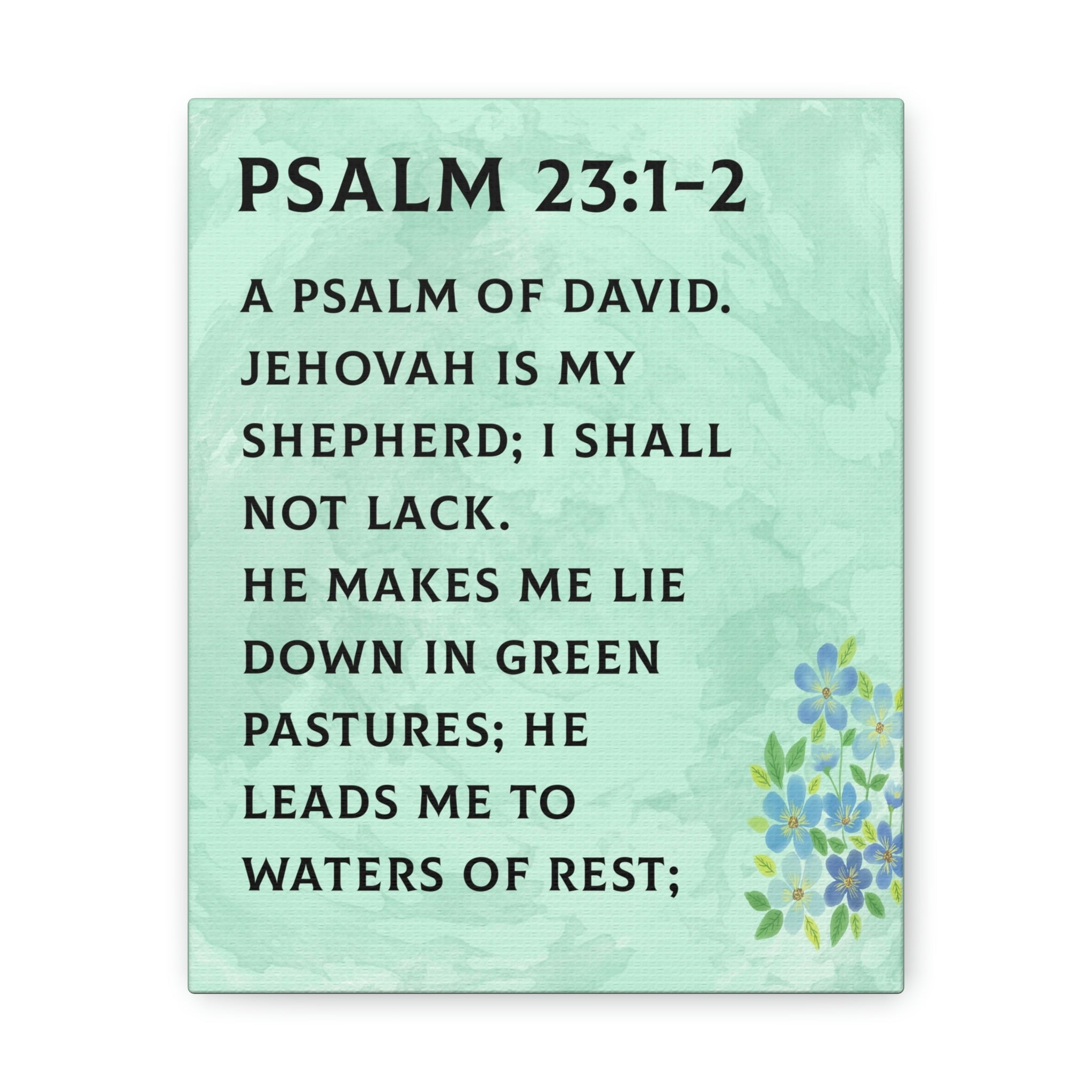 Scripture Walls A Psalm Of David Psalm 23 1 Bible Verse Canvas scripture-walls-a-psalm-of-david-psalm-23-1-bible-verse-canvas