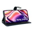 thumbnail image 3 of FOXDOCK Funda tipo Cartera para Xiaomi Redmi Note 11s – Cubierta de Cuero PU con Múltiples Ranuras, Bolsillo para Efectivo y Correa de Muñeca, 3 of 6