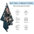 thumbnail image 6 of 250th Anniversary Beach Towel 1776 2026 250 Years Anniversary Bath Towel Novelty Graphic Yoga Towel 71x31in, 6 of 6