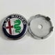 thumbnail image 4 of 4 Pack Silver 60mm/2.36inch fit Alfa Romeo Wheel Center Hub Caps,Hubcaps Logo Covers for (fit Silver Alfa Romeo Center Caps) (U/D), 4 of 5