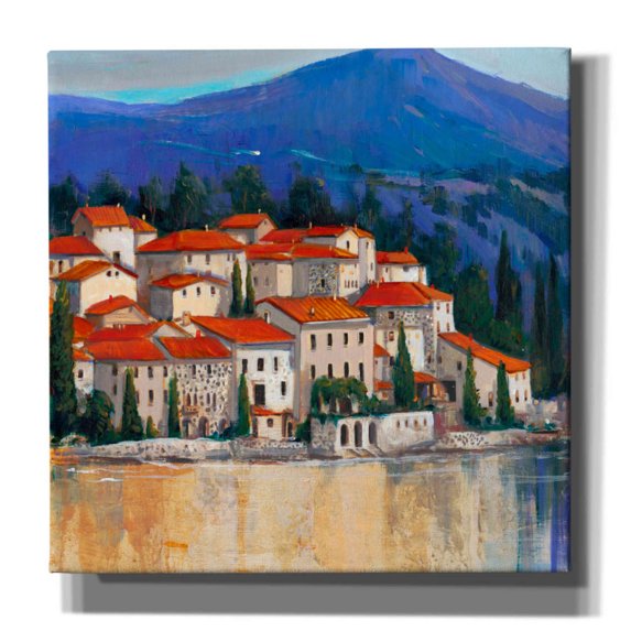 Epic Graffiti 'Italian Village II' by Tim O'Toole, Canvas Wall Art, 18"x18"