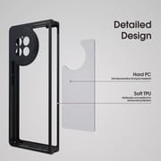 IBMRS For vivo X Fold2 Fold Case, Shockproof Transparent Phone Cover