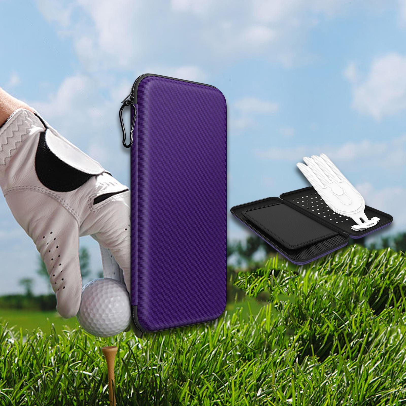 Golfs Gloves Case with Glove Slots Easy to Carry Sturdy Golfer Gift Golf Glove D