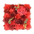 thumbnail image 4 of Panel de flores artificiales para decoración de rosas, fondo para boda, día de San Valentín Rojo, 4 of 9