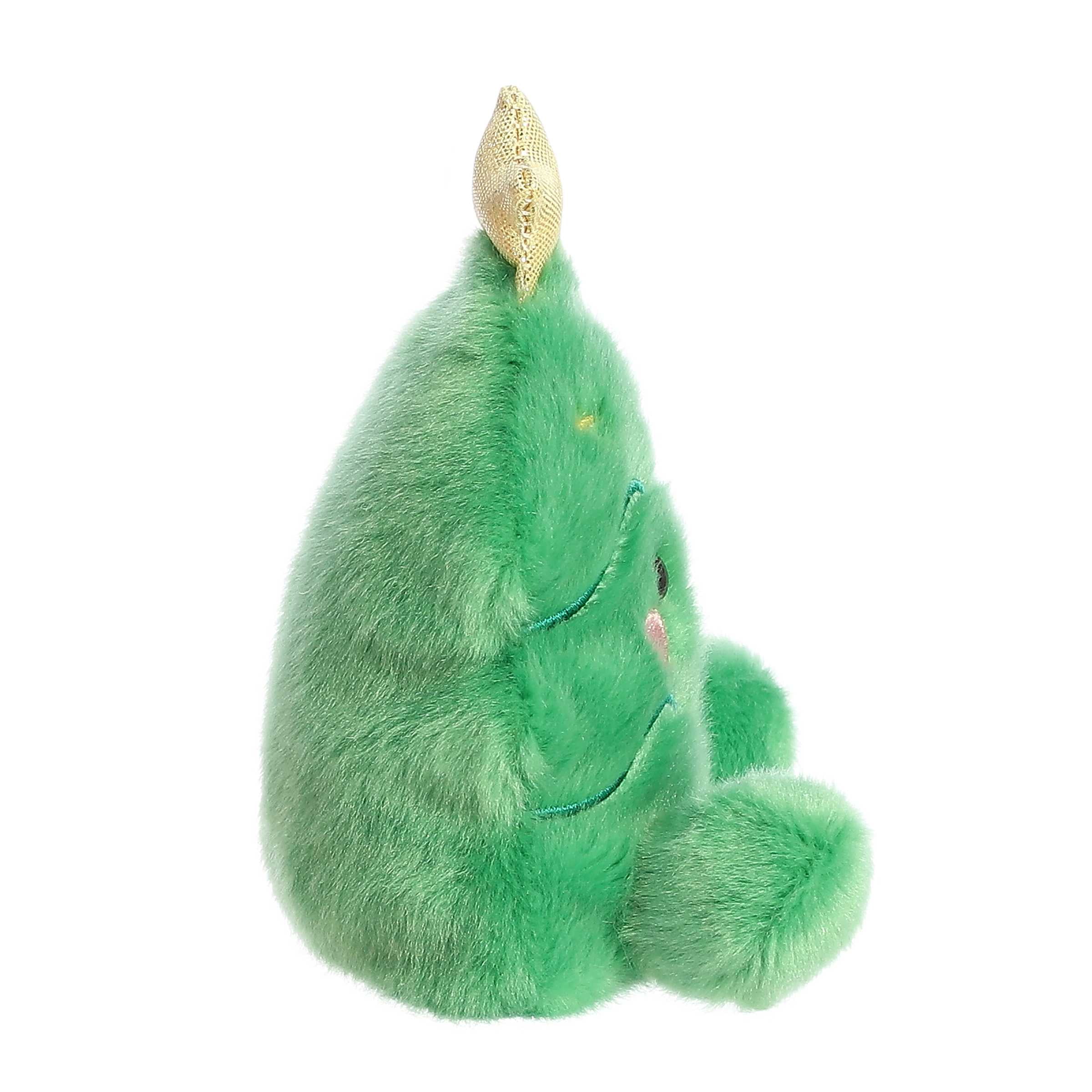 Aurora Palm Pals 5 Jolly Green Apple Green Stuffed Animal
