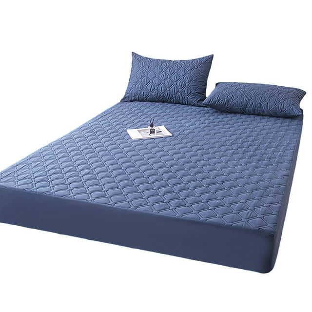 Reusable Mattress Protector Mattress Protector Waterproof Dustproof Breathable Soft Elastic Band Anti-slip Full Coverage Children Elderly Mattress Pad