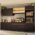 thumbnail image 1 of Cocina Integral Completa Modular Madesa Reims 310cm Negro 02, 1 of 10