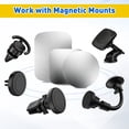 thumbnail image 6 of 50pcs Adhesive Metal Plate for Phone Magnet (2.6 Inch) - Rectangular Iron Stickers Universal Plates Sheets for Magnetic Car Mount Holders/Phone Case/Wall, 6 of 7