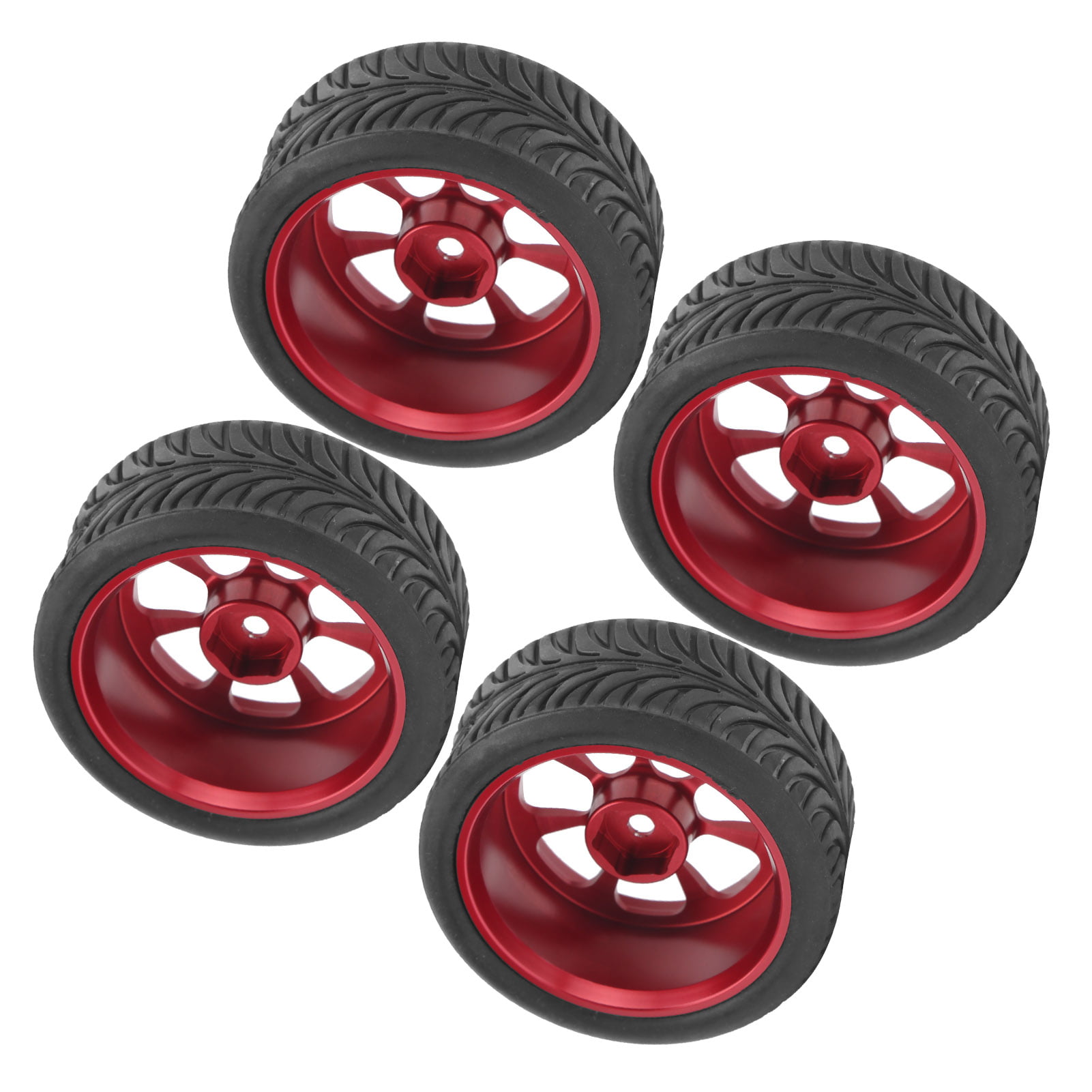 4pcs 2.5 Inch RC Wheels and Tires Tyres Accessories for Wltoys A979 Series 1/18 