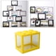 thumbnail image 2 of Acuario pecera mini bloques de construcción Sunnimix decoración para el Hogar color amarillo Tanque de acuario de escritorio, 2 of 8