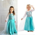 thumbnail image 4 of Princess Elsa Costumes Birthday Dress up Cosplay for Kids, 4 of 7