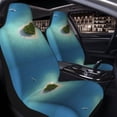 thumbnail image 4 of Goofa Paradise Island Printed Car Seat Covers, Automotive Seat Covers for Cars Trucks and SUVs, Quick Setup Universal Fit Elastic Seat Covers-2 PCS, 4 of 6