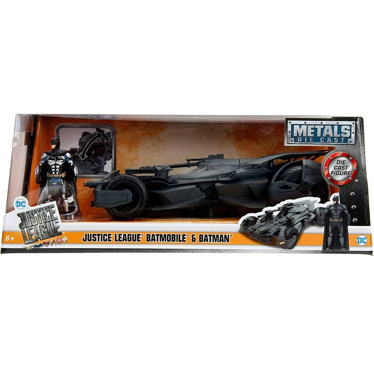Jada 1:24 Justice League Batmobile with Batman Figure - DC
