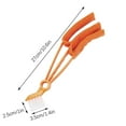 thumbnail image 3 of Orange Blind Cleaning Brush Venetian Blind Dust Remover Tool with Washable Head for Air Conditioner Vents Tight Space Cleaner, 3 of 7