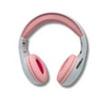 thumbnail image 5 of Things Audio Portable Personal FM Radio Headphones Pull-Out Antenna for Great Reception, Walking, Jogging, Relaxing, School, Talk Radio - Powered by 2AA Batteries (Not Included) - White & Pink, 5 of 5