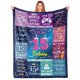 thumbnail image 1 of LHSHID Paready 18th Birthday Blanket Soft Flannel Throw Blanket Lightweight Cozy Birthday Blanket for Boys Girls Adults Comfortable Bed Blanket for Sofa Living Room Home Camping Couch 60x80in, 1 of 6
