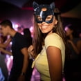 thumbnail image 1 of Funda de piel para cara de gato para mujer, funda para la cara con cabeza de gato, para Halloween, carnaval, fiesta, Cosplay, Sexy, 1 of 7