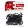 thumbnail image 6 of Annie Rubber Band Hair Ties, 300 Count 14mm Elastic Ponytail Holders, Black, 6 of 6