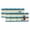 Yellow, variant on Blue Daisy Vase Valances for Windows, Spring Floral Modern Art Light Filtering Kitchen Curtains, Rod Pocket Window Valance Curtains for Living Room Bedroom, 42" W x 12" L, 2 Panels