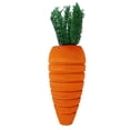 thumbnail image 1 of Parrot Chew Toy Carrot Wooden Bird Cage Toy Parrot Beak Toy for Rabbit Hamster, 1 of 10