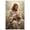 Unframe-style, variant on Jesus Christ Good Shepherd with Lamb Christian Wall Art Poster Home Decor