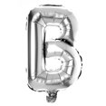 thumbnail image 3 of Non-Floating Bride Letter Balloons Bridal Shower Bachelorette Party Decorations Small 13 Inch (Silver), 3 of 5