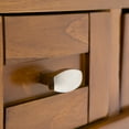 thumbnail image 4 of Simpli Home Warm Shaker 48 inch Wide Solid Wood Transitional Desk in Light Golden Brown, 4 of 10