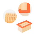 thumbnail image 4 of Motorcycle Intake Air Filter Cleaner for BMW G650GS G650 2009-2014 Sertao 650 2012-2014, 4 of 4