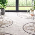 thumbnail image 5 of SAFAVIEH Cottage Hemming Geometric Indoor/Outdoor Area Rug, Light Grey/Taupe, 8' x 10', 5 of 6